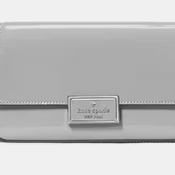 Kate Spade Silver Crossbody Bag - Picture 3 of 10